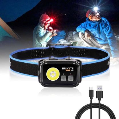 Brinyte HC01 Lampe frontale rechargeable