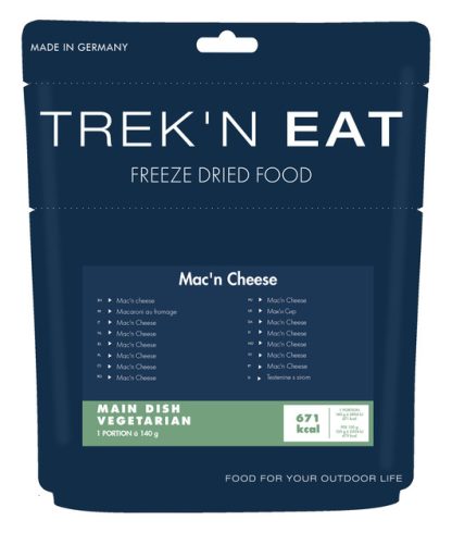 Trek&rsquo;n Eat Mac&rsquo;n Cheese — Plat Lyophilisé Végétarien