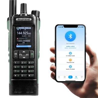 Baofeng UV-32 — Talkie-walkie analogique tri-bande GPS
